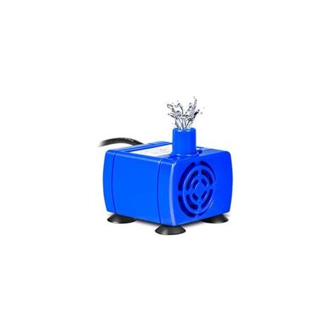 Pompe submersible pour fontaine à eau pour chat Fonctionnement silencieux Faible consommation 1,5 kWh/mois Compatible fontaines 1,6 L