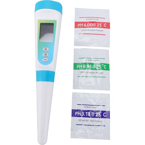 Testeur pH Alimentaire Numérique Haute Précision avec Compensation Température Automatique pour Fromage Viande Pâte et Liquides (1/4)