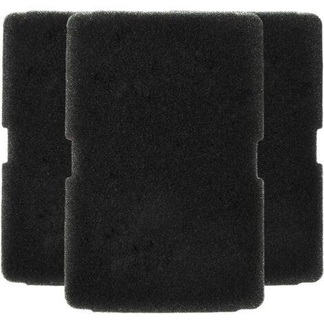 Lot de 3 Filtre Seche Linge, Filtres à Peluches Éponge de Rechange 240 x 150 x 10mm pour Beko Grundig Blomberg ElektraBregenz 2964840100, Tapis Filtrant pour Sèche-Linge à Pompe Chaleur
