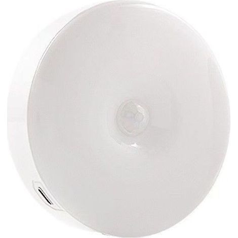 5 pcs Veilleuse,Lampe de Placard,Lampe Detecteur de Mouvement Interieur Rechargeable USB,Veilleuse Detecteur de Mouvement Pour Couloir Cuisine,éclairage D'escalier,Chambre D'enfant,éclairage D' (1/4)