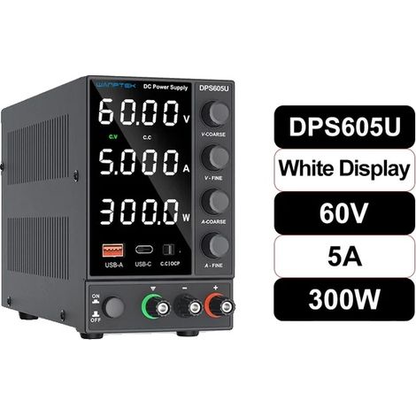 Alimentation électrique CC, sortie réglable, affichage numérique, NOUVEAU DPS605U, 220V (1/2)