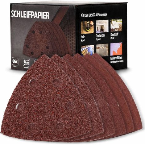 Set Schleifpapier Triangular Körnung 40-240 für