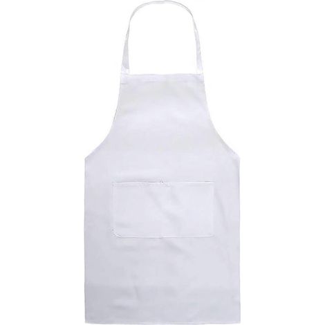 Tablier de chef unisexe résistant et confortable avec poche avant lavable, idéal pour la cuisine, la pâtisserie, la restauration et les loisirs créatifs. (1/3)