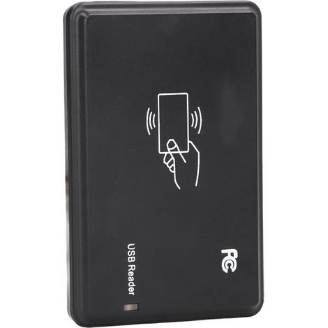 Système de contrôle d'accès par lecteur de cartes à puce, émetteur de cartes USB, indicateur LED, avertisseur sonore, compatible avec les systèmes Windows/Linux/Android, etc. (1/5)