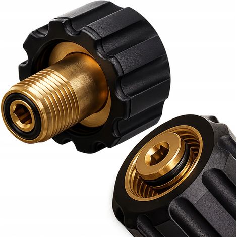 Rosfix Adapter M22x1,5→M18 14 mm – Reduzierung für Sprühlanze  Messing Set Kunststoff O-Ring  Hochdruckreiniger