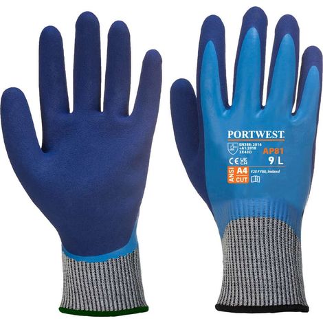 Gant Anticoupure Liquid Pro Hr Cut Couleur : Bleu Taille Xxl - Portwest