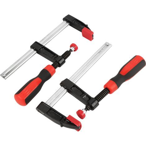 F-clamp, saves time and effort, rustproof, durable, for woodworking, convenient for securing wood. (1/5)