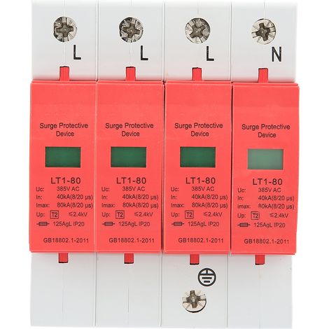 Überspannungsschutzgerät für den Hausgebrauch 4P 40-80KA LT-40/80 (1/5)