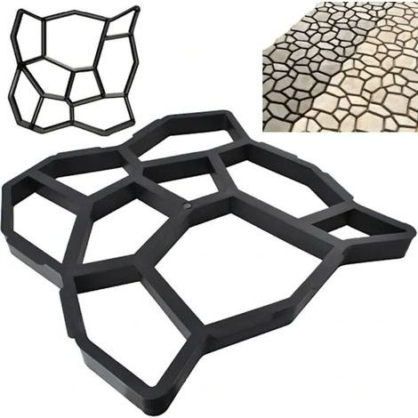 Moule de coulée pour dalles de jardin et pavés [CO] (1/4)
