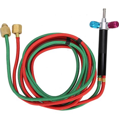 Torche à oxygène pour soudage et brasage avec 5 embouts remplaçables pour le traitement des bijoux (S) (1/5)