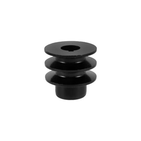 20mm ID V Poulie de Courroie Poulie de poulie DI DIRE DOUT Double Groove FIT for Ho/NDA 168F 170F GX110 GX120 GX160 GX200 7HP VTT GO Kart Moteurs Graciella (20mm) (1/5)