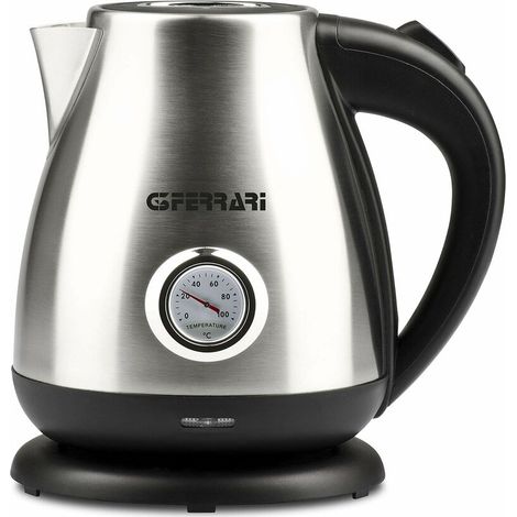 G3 Ferrari G10096 Rapido Bollitore in Acciaio 1.7 Litri Cordless con Visore 2200W (1/5)