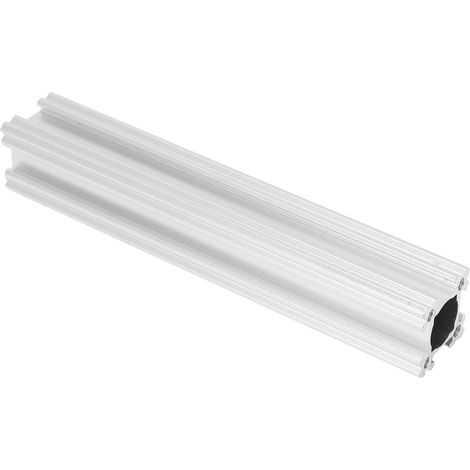 Profilé en aluminium à rainure en T pour rail linéaire CNC, support d'arbre d'imprimante 3D, poutre carrée de 24 mm (1/5)