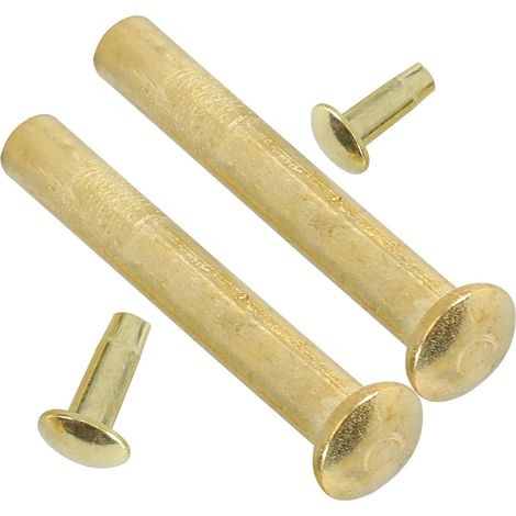 2 Sets Fastening Handheld Durable Folding Repair Rivets Heavy Metal (1/5)
