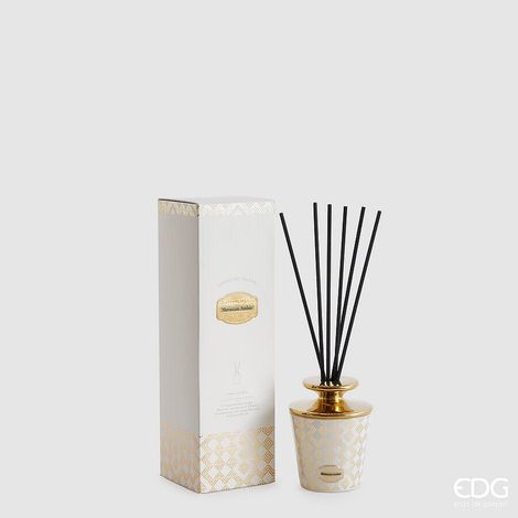 EDG Enzo De Gasperi Profumatore Bottiglia Enigma 200 Ml H 11,5 Cm Moroccan Amber Scatola Regalo