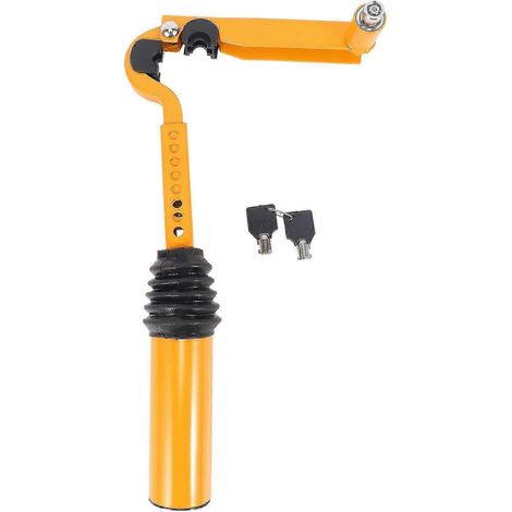 Antivol universel pour levier de vitesse et frein à main de voiture, en acier inoxydable, antivol haute résistance pour camions, SUV et remorques. (1/5)