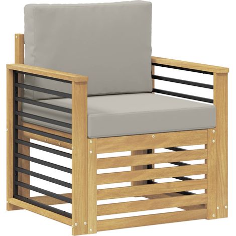 Ensemble de canapés d'extérieur Polyester Blanc vidaXL