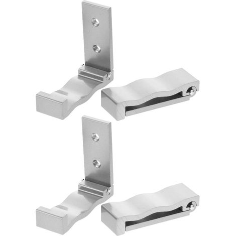 muraux pliables KICHOUSE gain de place lot de 4 aluminium