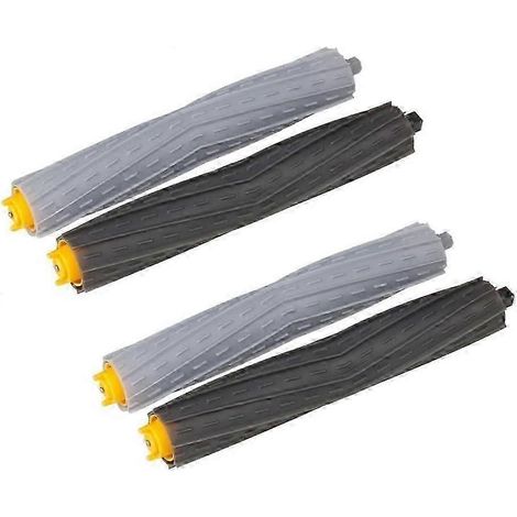 Rouleau Brosse Pour Irobot Roomba 800 900 Series 980 960 865, 870, 875 876 Robot Aspirateurs Pack De 2 Paires (1/5)