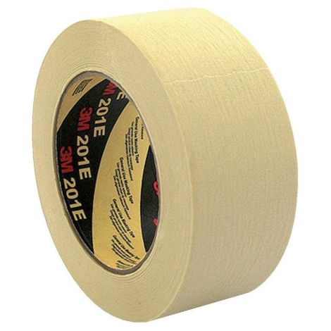 Ruban adhésif de masquage papier crêpé 201E 18mm x 50m - 3M (1/2)