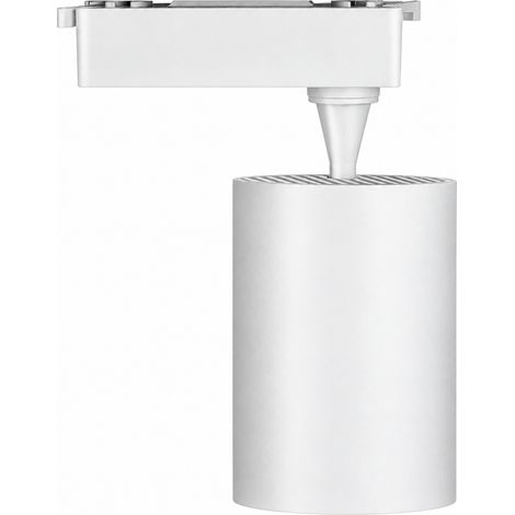 Lot de 4 spots sur rail blancs 40 W, lumière chaude – NUNZIA CASA