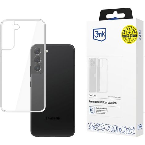 Custodia trasparente 3mk per Samsung Galaxy S22+ 5G. (1/5)