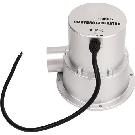 DC18V 2A 36W Petit générateur hydroélectrique Turbine à eau Pompe hydraulique DC AC sans balais Haute puissance peut être utilisée avec le contrôleur solaire E25830