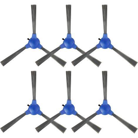 6er-Pack Ersatz-Seitenbürsten für Eufy RoboVac 11S 12 15T 15C 25C 30 30C 35C 11S Max 15C Max 25C Max 30C Max G20 G30 G30 Edge G10 G30 Edge G10 G30 Hybrid Eufy Roboterstaubsauger (1/5)