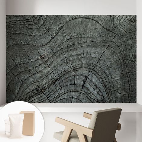 Carta Da Parati - Mural - Con Sala Da Pranzo - Camera Da Letto - Cameretta - Con Colla Gratuita Motivo delle venature 104x70 cm (1/5)