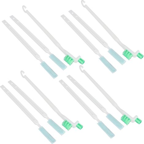 Ensemble de 4 brosses de nettoyage pour petites bouteilles et théières, éponges à récurer pour les interstices des couvercles, outils de cuisine (1/5)