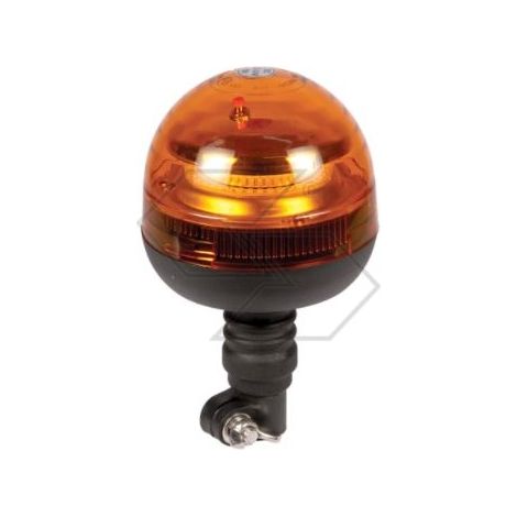 Girofaro led NEWGARDENSTORE 12-24V asta flessibile ECE-R65 per trattore agricolo