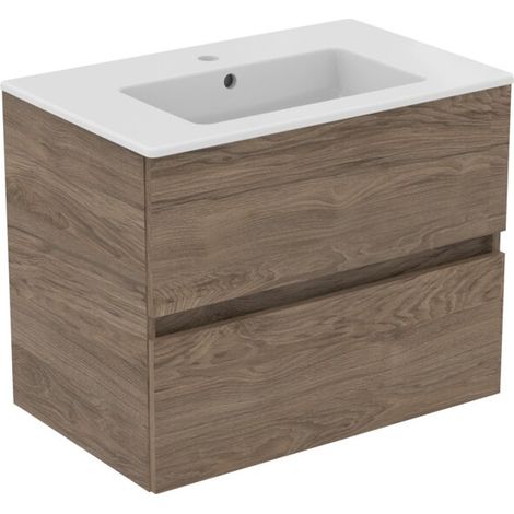 IDEAL STANDARD R0573Y9 Ensemble meuble Eurovit+ avec lavabo 71 cm blanc (1/5)