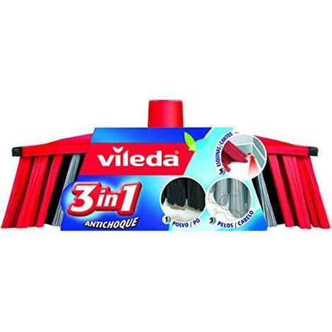 Vileda 142156 Multifunktionsbesen Schwarz 30 cm (1/3)