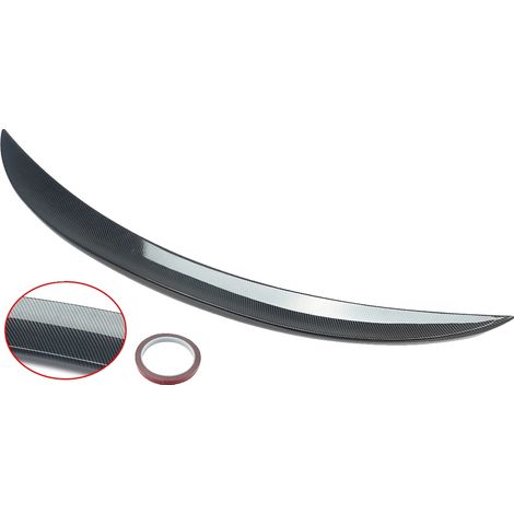 Spoiler trasero, compatible con el Serie 3 E93 Convertible de gama alta, ABS duradero, aspecto de fibra de carbono. (1/2)