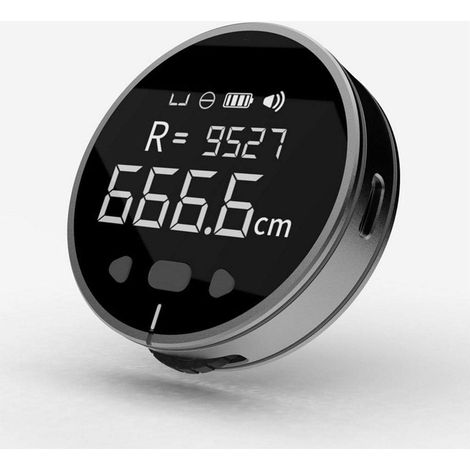 99 m LCD-Digitalbandmaß, elektronisches Lineal, Sprachübertragung, digitale Messung, unregelmäßige Objektentfernung, Entfernungsmesser