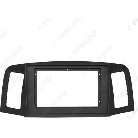 Compatible avec la façade modifiée Jeep Grand Cherokee 2004-2007, la navigation grand écran Android et le panneau audio (10 pouces).