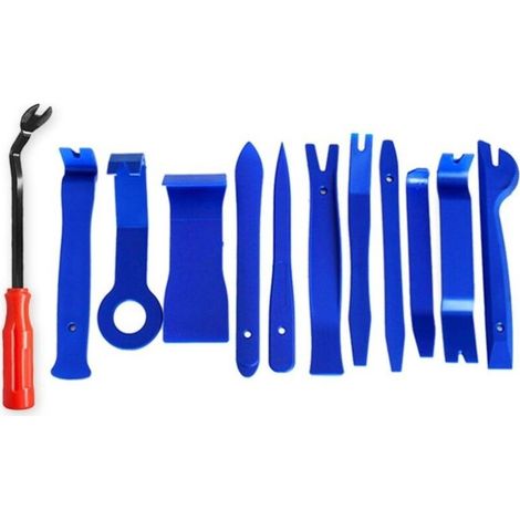 12 PCS JEU D'OUTILS POUR LE DÉMONTAGE DE GARNITURES DE PORTIÈRES (1/3)