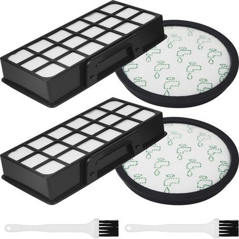 Pack of 2 Filters for Rowenta Silence Force Cyclonic 4AAAA(RO76xx)RO7681EA RO7691EA RO7690EA RO7649EA RO7647EA RO7663EA RO7676EA Replacement Filter Accessories ZR903701 (1/5)