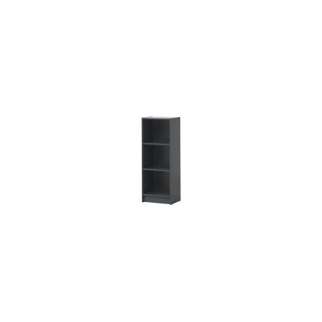 Dark Grey Medium Narrow Bookcase With Adjustable Shelves In Multiple Colours (1/4)