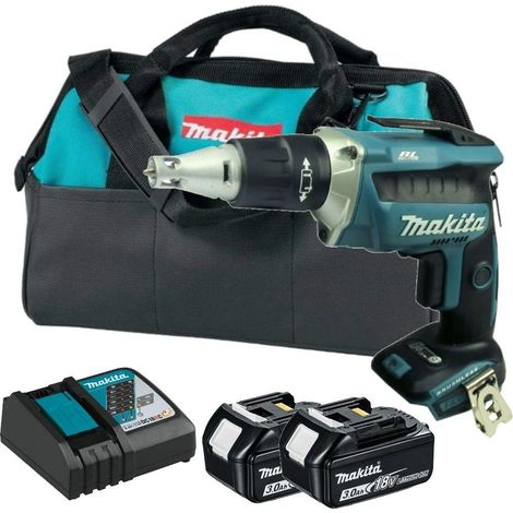 Makita DFS452RFE Akkuschrauber 18 V mit Li-Ion Batterie
