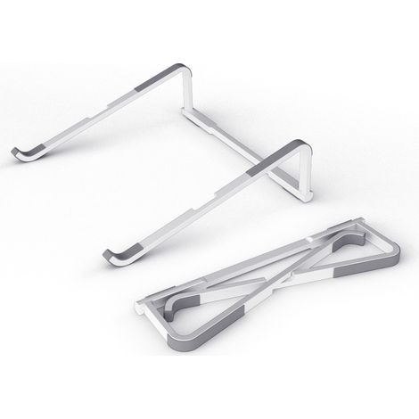 Support pliable pour ordinateur portable, en alliage d'aluminium léger, compatible avec les ordinateurs portables MacBook Pro/Air (jusqu'à 17 pouces) (1/5)
