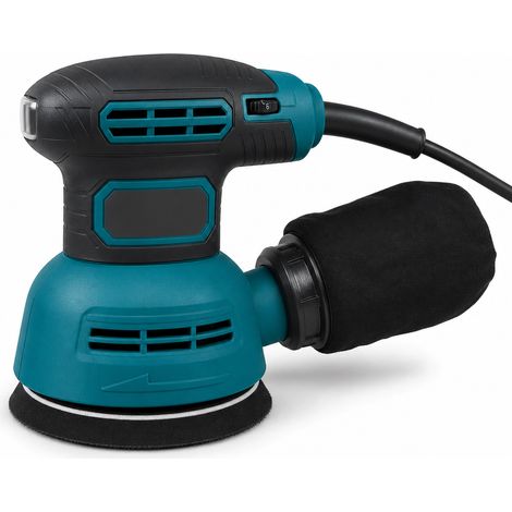 Ponceuse Excentrique Électrique 300 W pour Bois Bleu 125 mm (1/5)