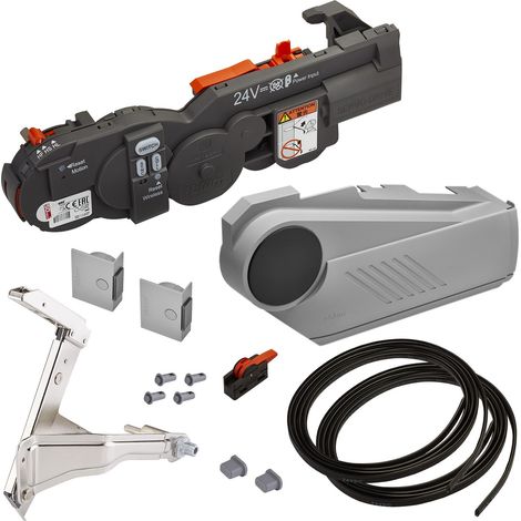 Blum SERVO-DRIVE 21SA001 Komplett-Set hellgrau für AVENTOS HS (Hochschwenkklappe)