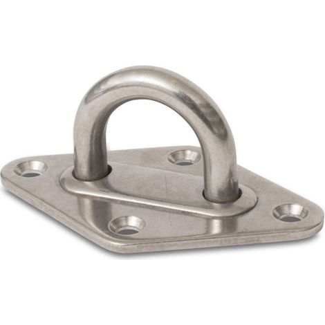 Pontet en Acier Inoxydable Argent 50 x 80 mm (1/5)