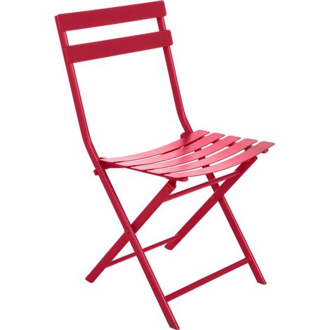 Chaise de jardin pliante en métal GREENSBORO (1/5)
