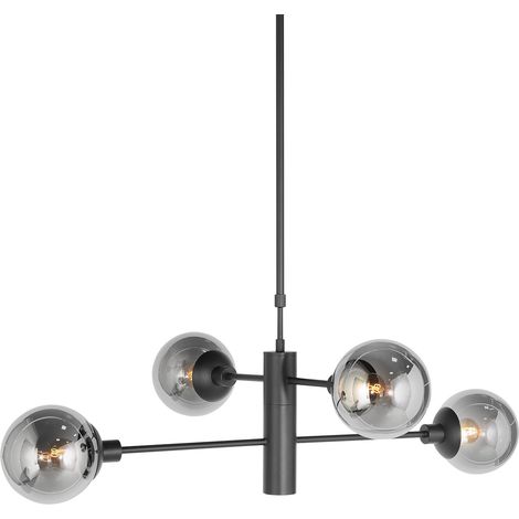Steinhauer - lámpara colgante - Constellation - negro - metal - Ø