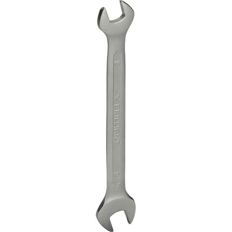 BRILLIANT TOOLS BT010901 Chiave a forchetta doppia, 8 x 9 mm [Powered by KS TOOLS] (1/5)