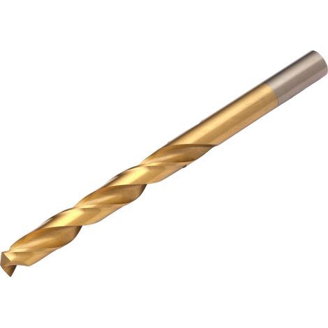 Draper Titanium Drill Bit 10.0mm – HSS Titanium Nitride Coated High-Speed Steel Drill Bit for Durable and Precise Drilling