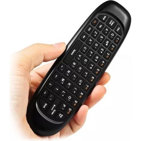Telecomando con tastiera wireless RGB 2.4Ghz air mouse control tv box Q-A09 (1/5)