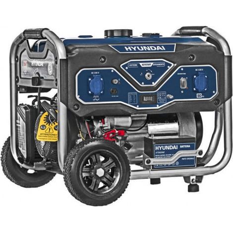 Hyundai LS4050EB 3,5 KW 196 CC Generatore di corrente monofase a benzina